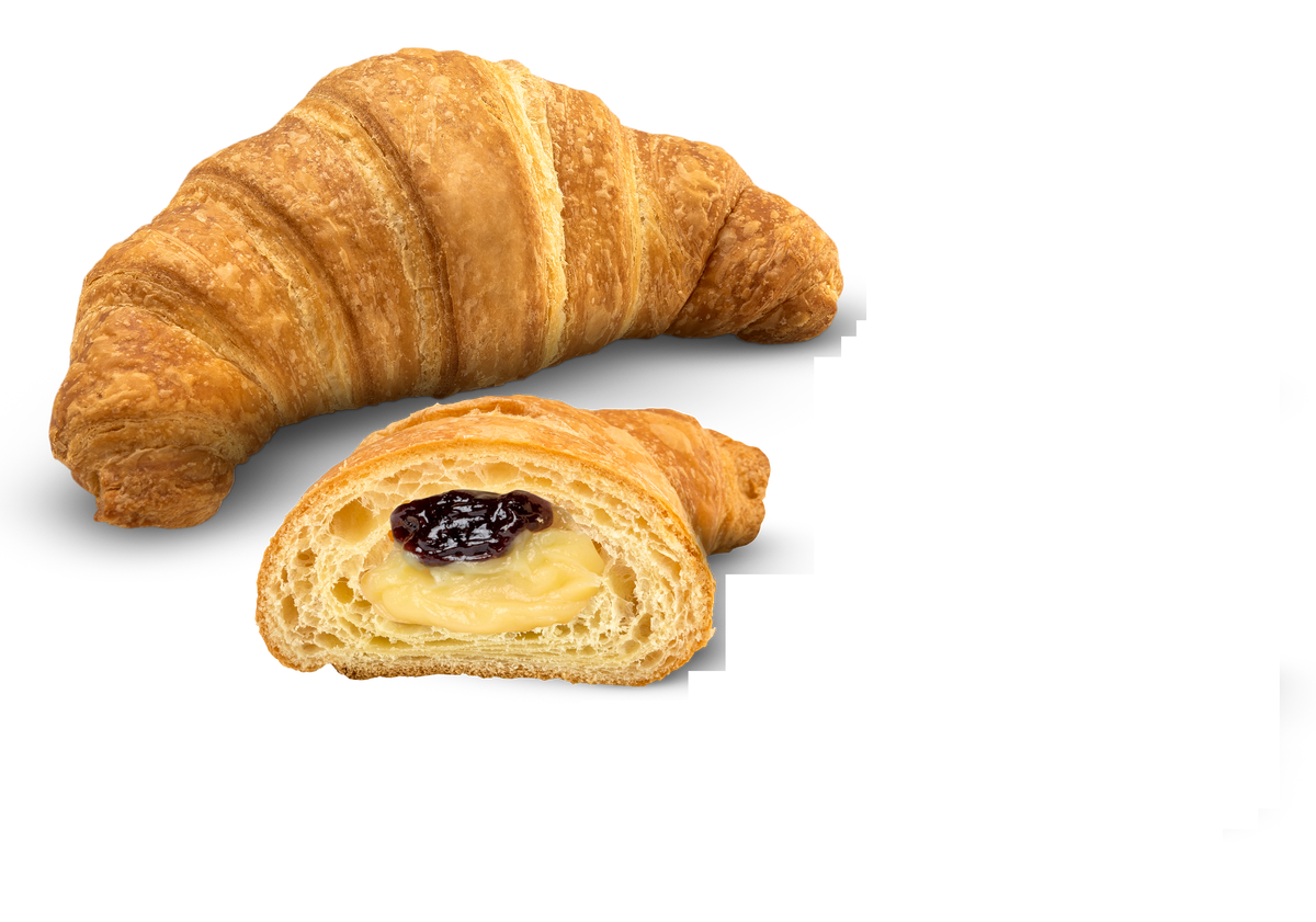 Cornetto Farcito Crema e Amarena